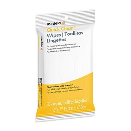 Medela® 30-Count Quick Clean™ Wipes