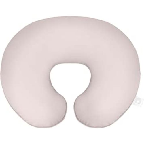 Boppy Nursing Pillow Organic Original Support, Sand, Ergonomic Nursing Essentials for Bottle and Breastfeeding, Firm Hypoallergenic Fiber Fill, with 100% Organic Cotton Nursing Pillow Cover