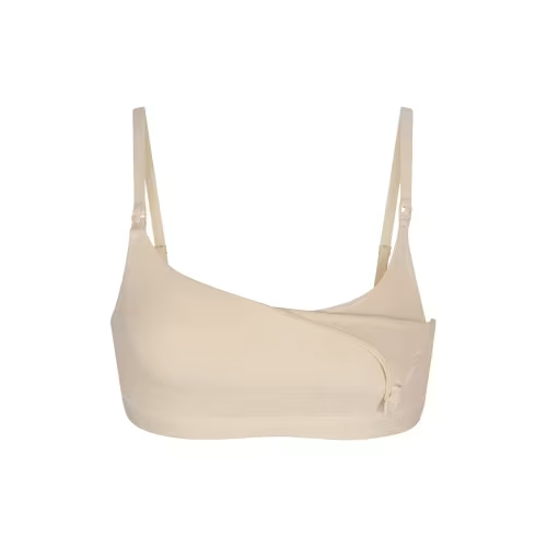 SKIMS FITS EVERYBODY MATERNITY PUMPING SCOOP BRALETTE | SAND | Size S