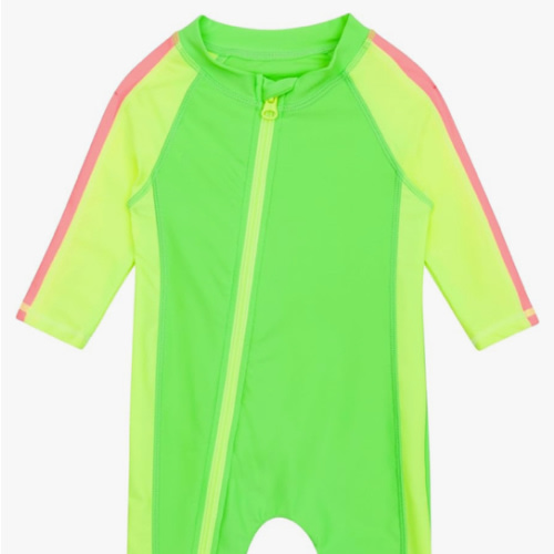 SwimZip Boys' Long-Sleeve UPF 50+ Swimsuit for Baby, Toddler, & Little Boys