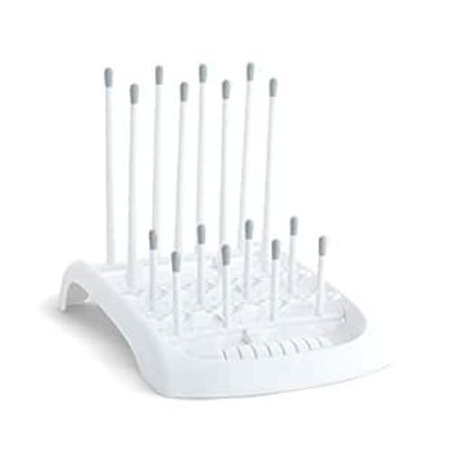 Munchkin® Fold™ Baby Bottle Countertop Drying Rack, White - 1 Count (Pack of 1) - Gray