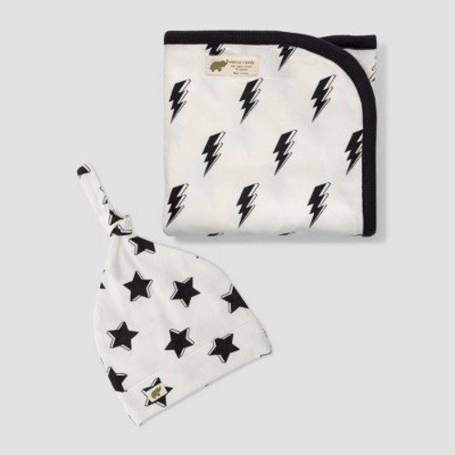 Layette by Monica + Andy Hospital Cuddle Box Blanket - Stars + Lightning
