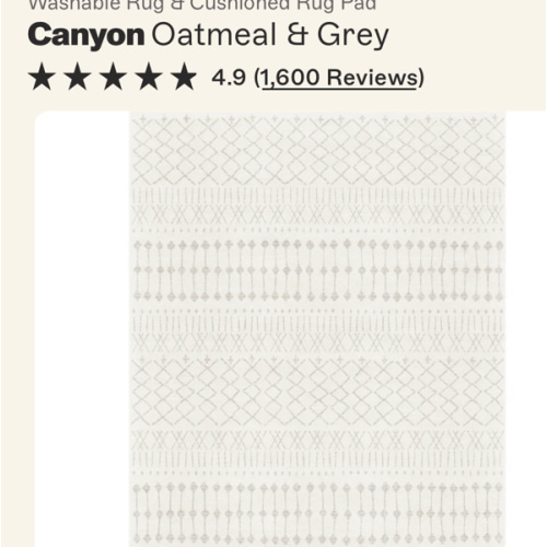 Canyon - Oatmeal/Grey