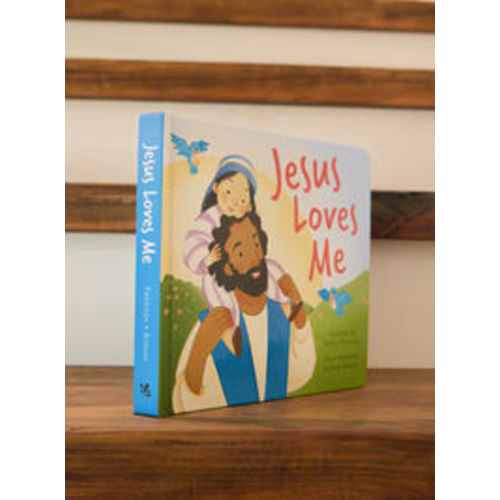Jesus Loves Me Childrens Book in Green | Tullabee
