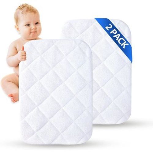 Marcielo 2 Pack Bamboo Viscose Crib Mattress Protector Cover
