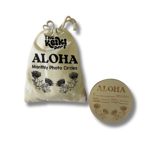 Aloha Monthly Photo Circles | The Keiki Dept