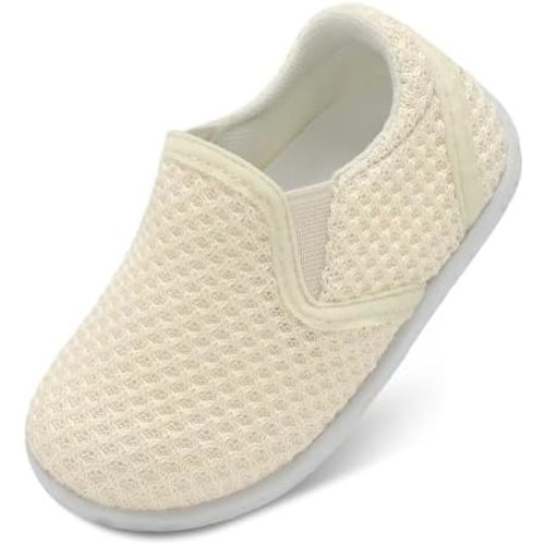 FEETCITY Unisex Baby Shoes Boys Girls Sneakers Infant Slip On First Walking Shoes Toddler Casual Star Sneaker Crib Shoes