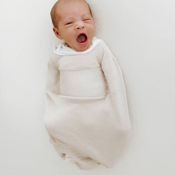 Bamboo Pure Beige Swaddle Sleep Sack – Swaddelini