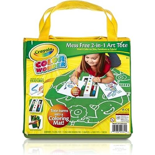 Crayola Color Wonder Mess Free Fingerprint Ink Painting Activity Set,  Finger Painting Alternative, Art Gift for Kids, 3+