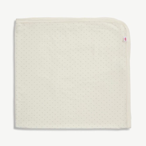 pin dot cream modal baby blanket – Magnetic Me