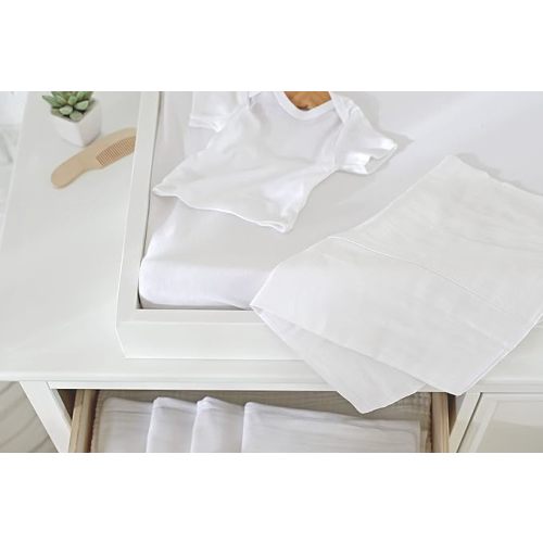 Gerber 10 Pack Prefold Birdseye Diaper with Pad - 10 Count (Pack of 1) - Birdseye Prefold 10 Pc
