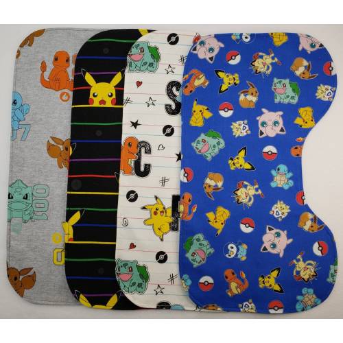 Monster Hunt | Contoured Burp Cloth
