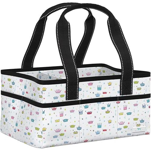 SCOUT Hiney Helper Portable Diaper Caddy Organizer With 10 Exterior Pockets And Insider Dividers, Foldable, Baby Essentials, Nursery Storage Bins, Travel Bag, Baby Shower Gifts