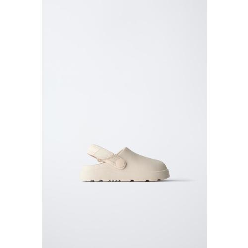 RUBBER CLOGS - Off White | ZARA United States