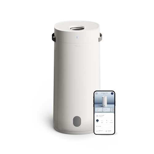 BLUEAIR 2-in-1 Purify + Humidify: Air Purifier and Humidifier with HEPASilent™ and 360° InvisibleMist™ Technology, Top Pour - covers 1,726 sqft in 60 minutes - Perfectly balanced air, one product
