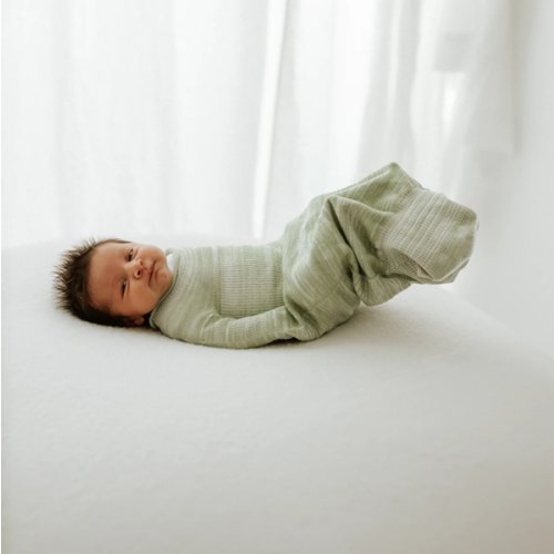 Bamboo Blend Mint Swaddle Sleep Sack – Swaddelini