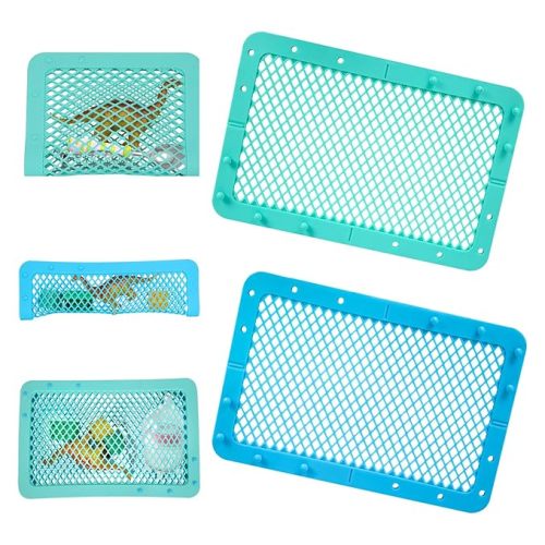 Silicone Dishwasher Basket for Baby Items Dishwasher Bag for Small Items Dishwasher Bottle Parts Basket Bottle Nipples Baby Dishwasher Breast Pump Accessories Pacifier Toy Parts (Blue, Green)