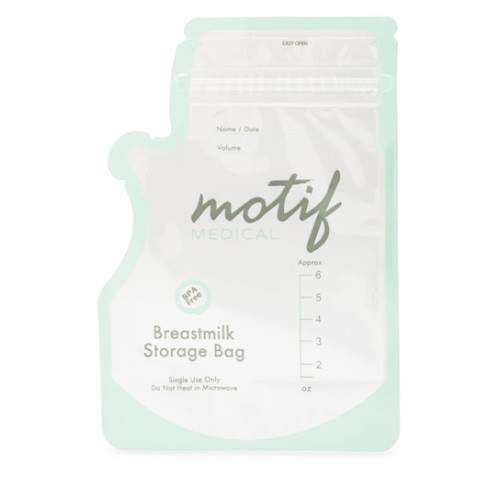 Breast Milk Storage Bags | Motif Medical