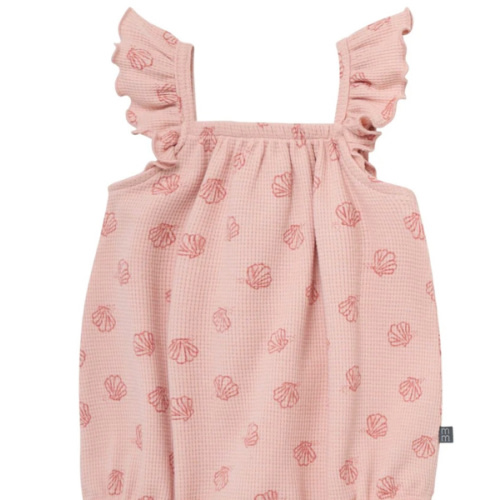 Baby Girls Rose Seashell Bubble Romper – Gerber Childrenswear
