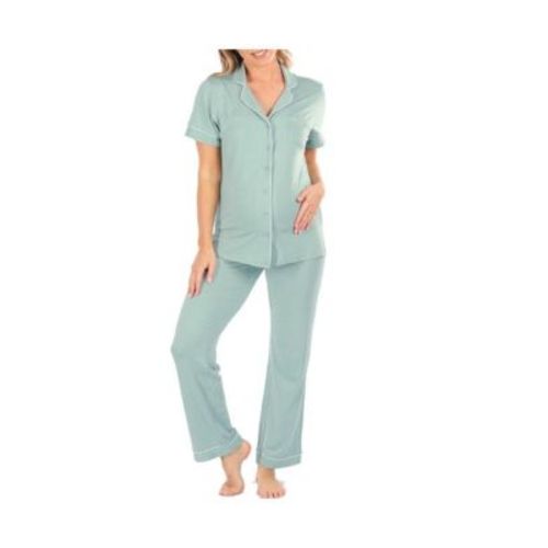 Angel Maternity Short Sleeve 2-piece Pajama