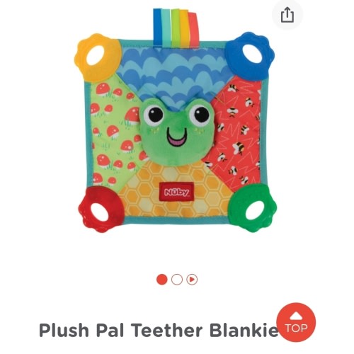 Plush Pal Teether Blankie