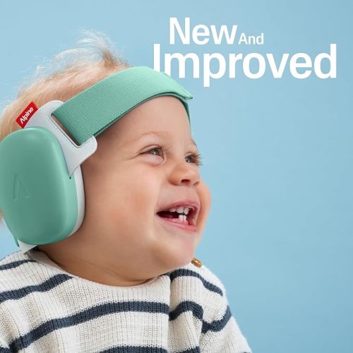 Alpine Muffy Baby, Noise protection - Sage Green