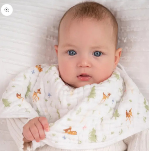Essentials Cotton Muslin Burpy Bib | aden + anais