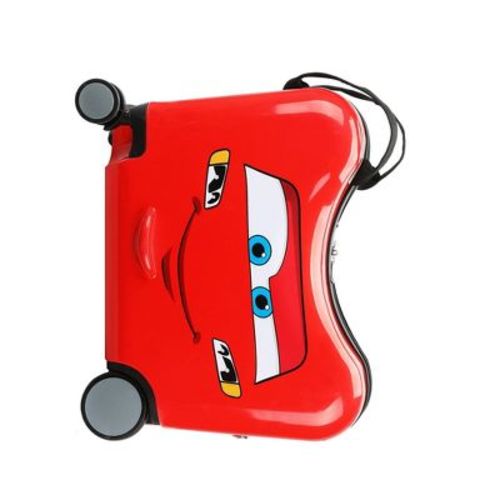 Disney Cars Carry On Spinner Hardside Ride On Suitcase - Red