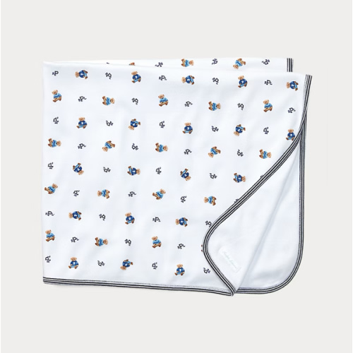 Polo Bear Cotton Blanket
