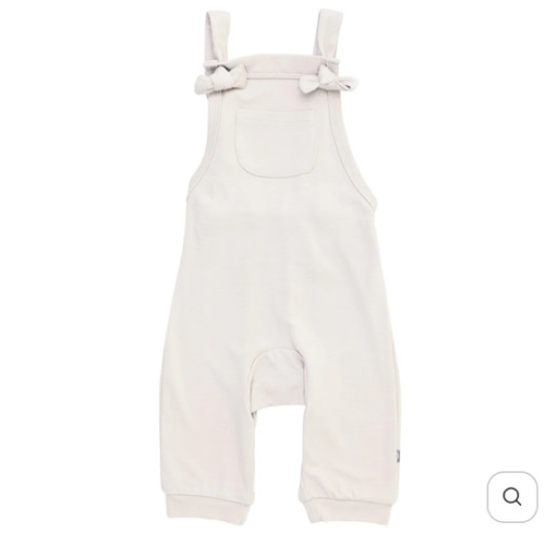 Bamboo Jersey Overall in Oat - 0-3