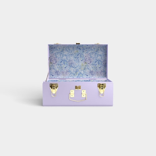 Mini Trunk - Limited Edition Lilac - Nantucket Blooms / Embroidery