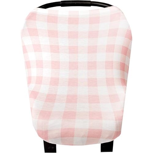 Copper Pearl Multi-Use Cover: Car Seat Covers, Nursing Cover, and Stroller Cover for Sun - Stretchy Fabric, All-Season Use, Stylish Designs, Easy Access for Moms - London