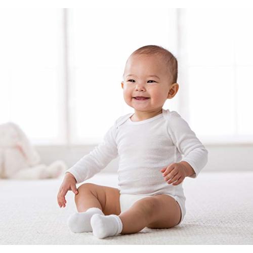 Gerber Baby 12-pair Sock Bundle - White