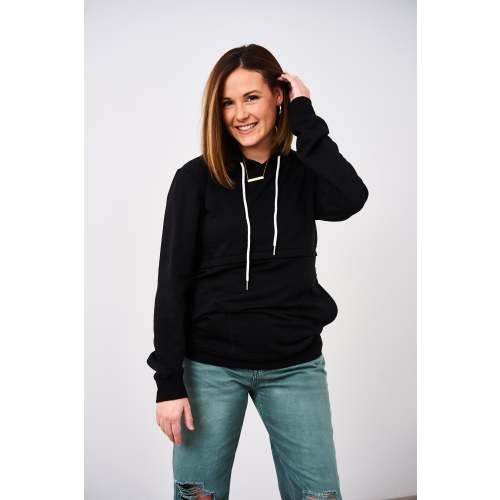 Latched Mama Classic Zipper Nursing Hoodie