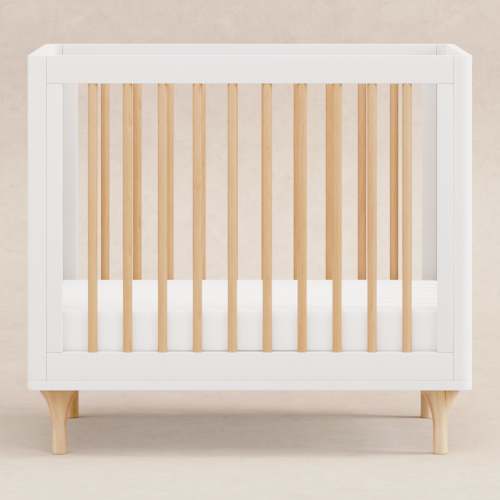 Lolly 4-in-1 Convertible Mini Crib with Toddler Bed Conversion Kit