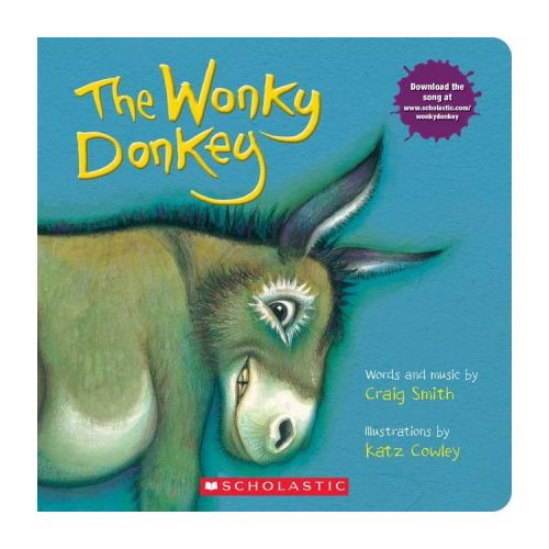 The Wonky Donkey (Board Book) - by Craig Smith
