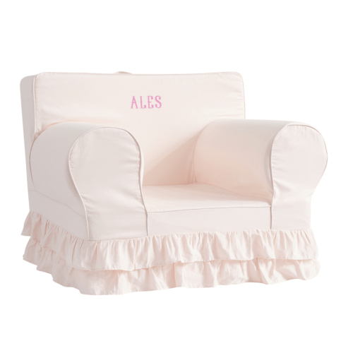 Anywhere Chair®, Dusty Blush Ruffle