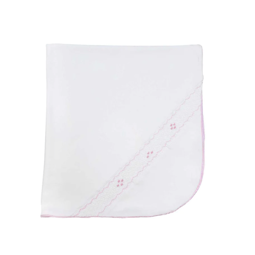 Smocked Receiving Blanket
