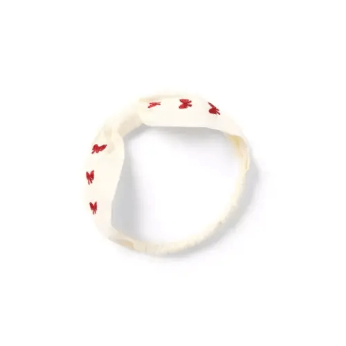 Baby Jet Ivory Baby Embroidered Corduroy Soft Headband by Janie and Jack