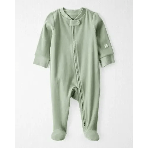 Baby Organic Cotton Rib Sleep & Play Pajamas - Little Planet | Carter's