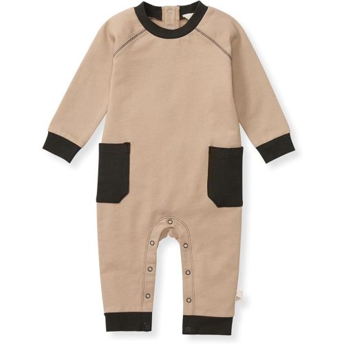 Burt's Bees Baby Boys' 100% Organic One-Piece Long Sleeve Coverall
