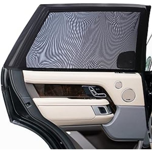 Amazon.com: Autopect Side Window Sunshade Sock Screen-Shade (Pack of 2) – Block Sun Rays to Keep Car Interior Cool and Comfortable – Elasticized Universal Fit Mesh Sun Shade for Car, Truck, SUV, Van : Automotive