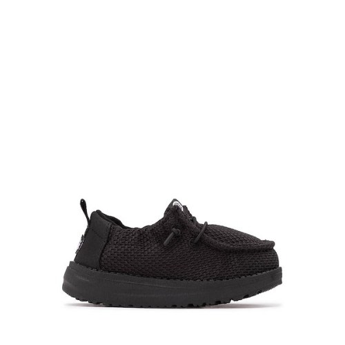 HEYDUDE LILDUDE Slip-On Casual Shoe - Baby - Black Monochrome