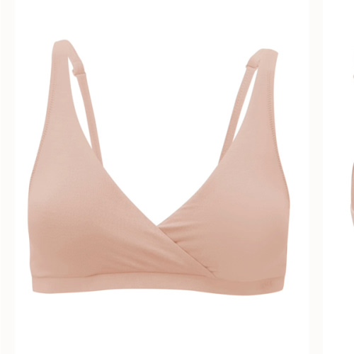 Women's Cross Front Bralette in Chai | Kyte Baby – Kyte Living