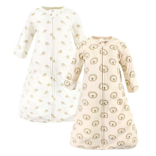 Hudson Baby Cotton Long-Sleeve Wearable Sleeping Bag, Sack, Blanket, Brave Lion Long Sleeve, 3-9 Months