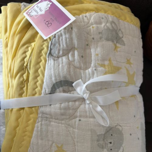 Living Textiles|Baby Comforter - Noah Giraffe