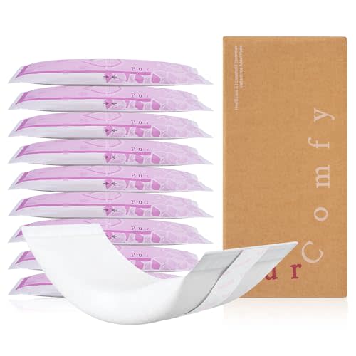 PurComfy 2-in-1 Postpartum Pads, Absorbent Instant Perineal Ice Pads for Women with Mom Pain Relief and Postpartum Recovery Care, 10 Count