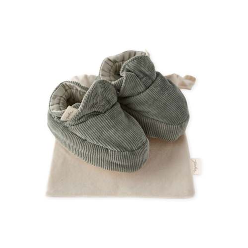 Corduroy Bootie | Sage 0-3M