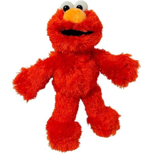 Posh Paws Official Sesame Street Plush 8" Suitable from Birth (Elmo)