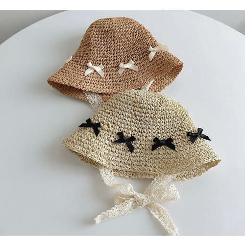 Bow Straw Hat